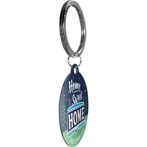 Nostalgic-Art Round Home Sweet Home Camper - Keyring