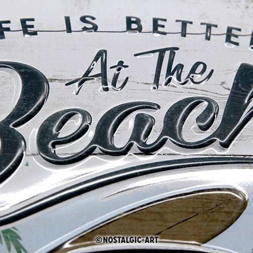 Nostalgic-Art VW Bulli - Beach 20 x 30cm Sign Board