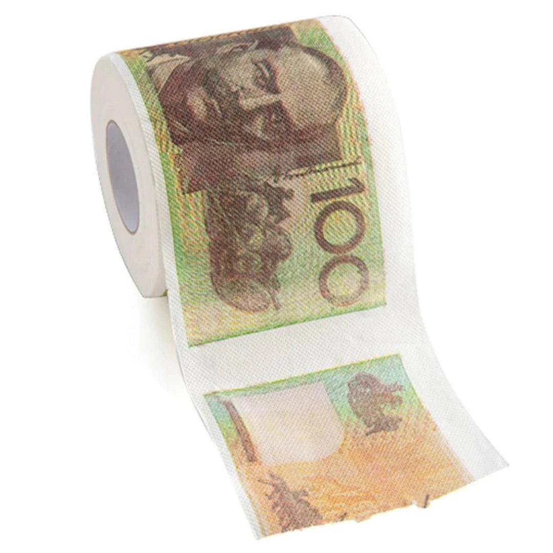 Novelty Roll Aussie $100 Toilet Paper