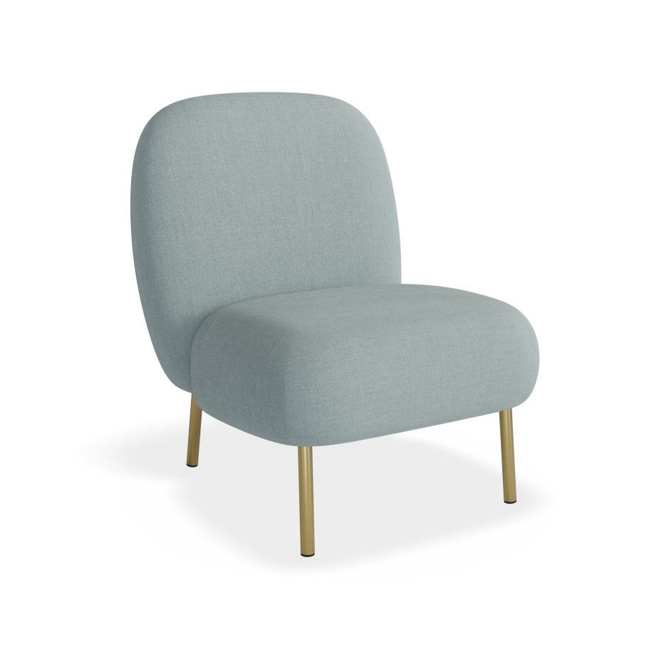 Ocean Blue Single Seater Sofa (Available in 2 Frame Colors)