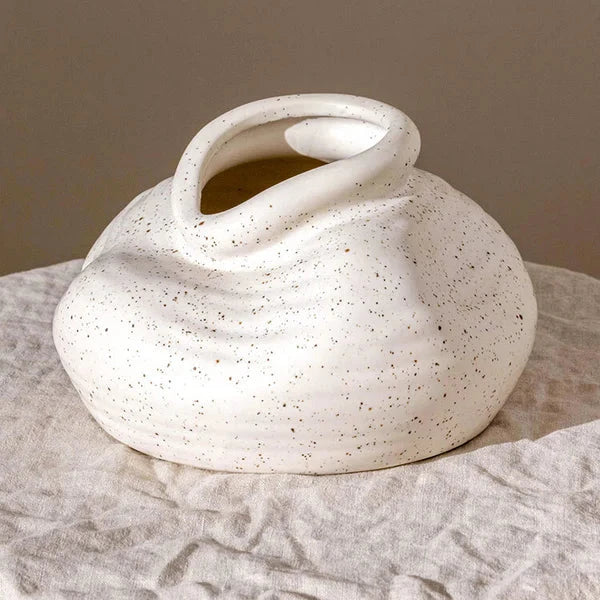 Odo Ceramic Vessel Unique Decor