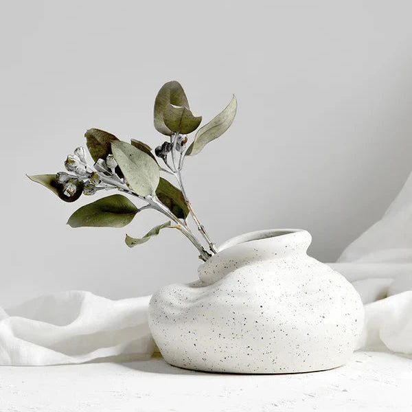 Odo Ceramic Vessel Unique Decor