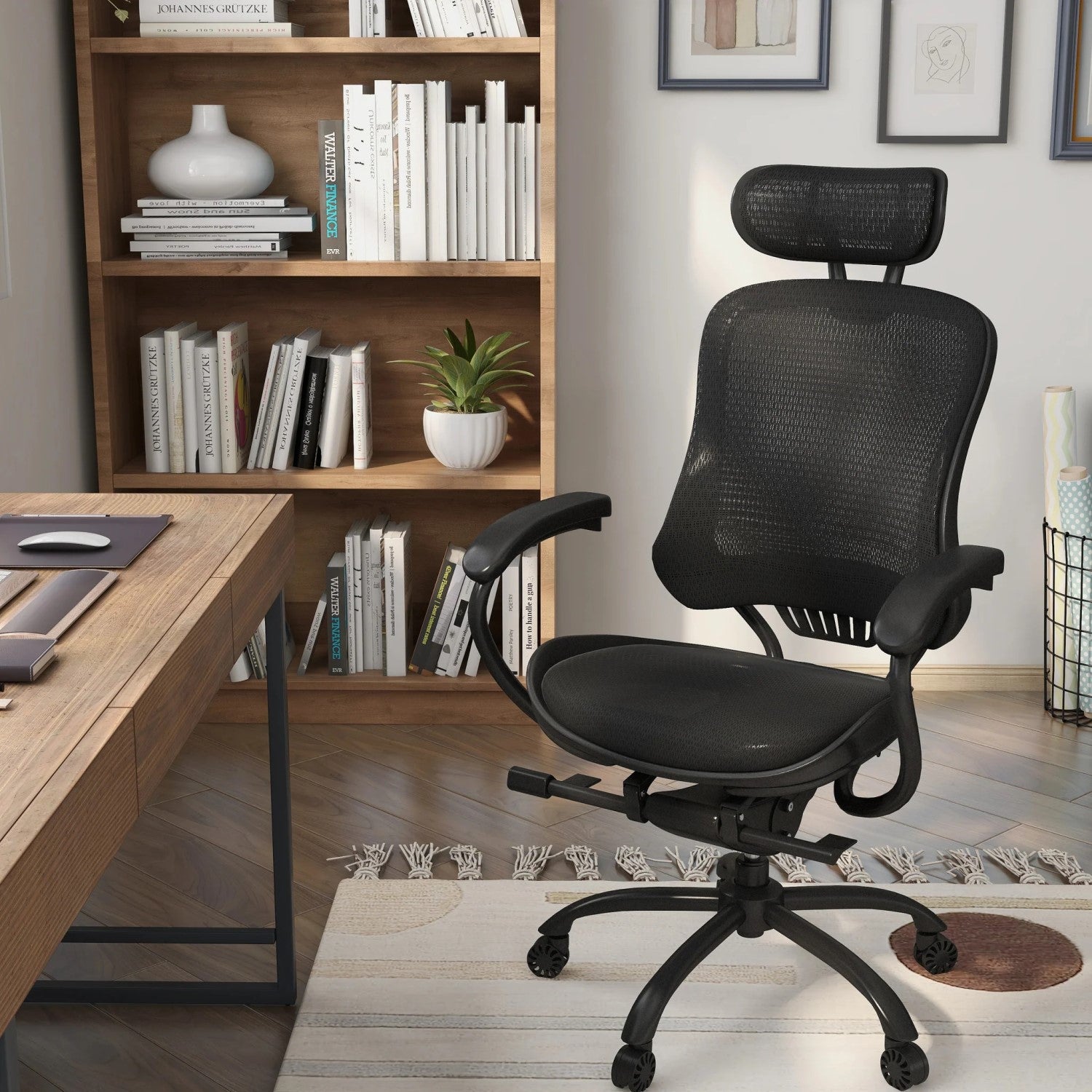 Office Executive Chair with Removable Headrest