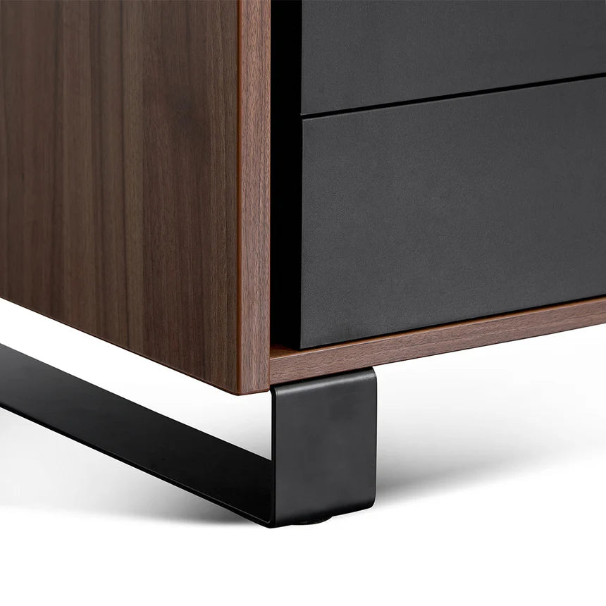 Office Space Left Return Office Desk - Walnut