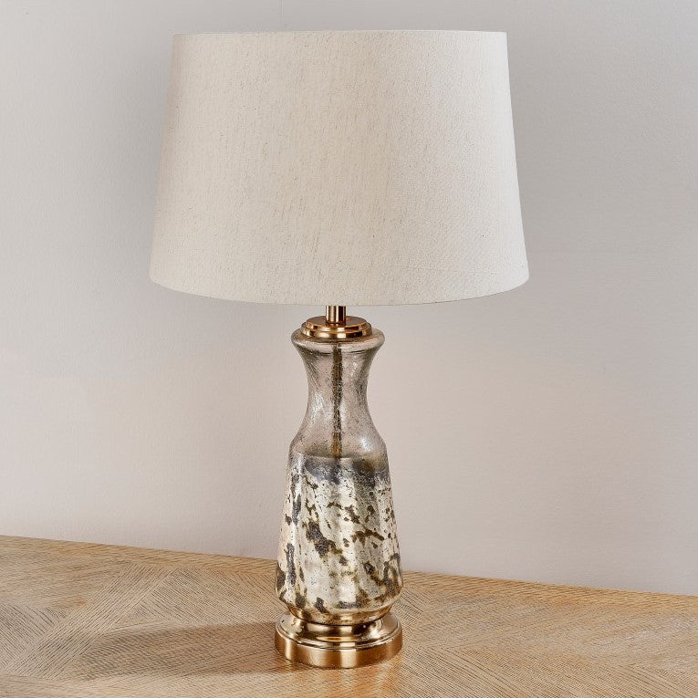 Ombre Opulence Hammered Table Light