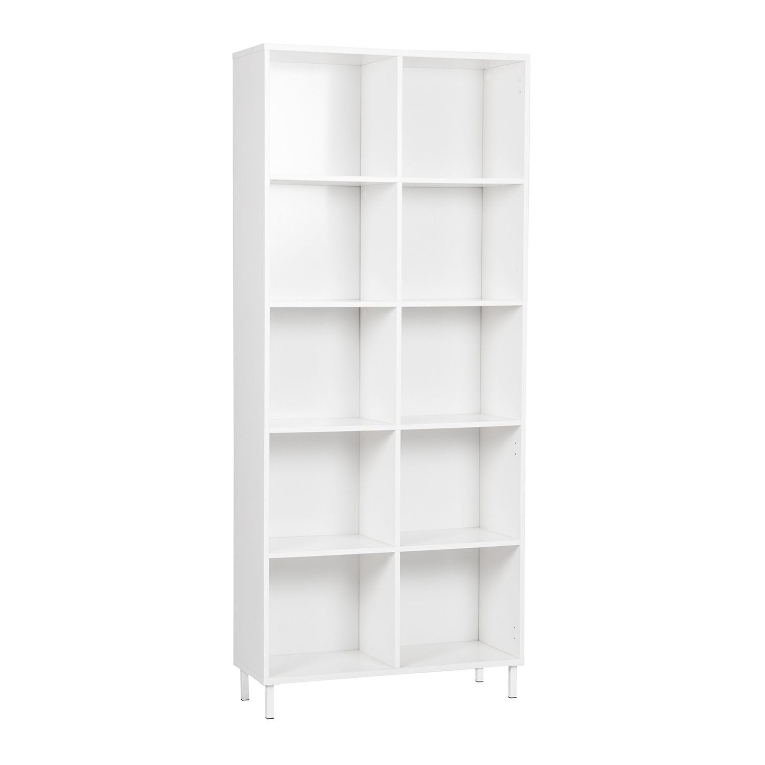 Organic 10 Cube Bookcase with 4 Doors