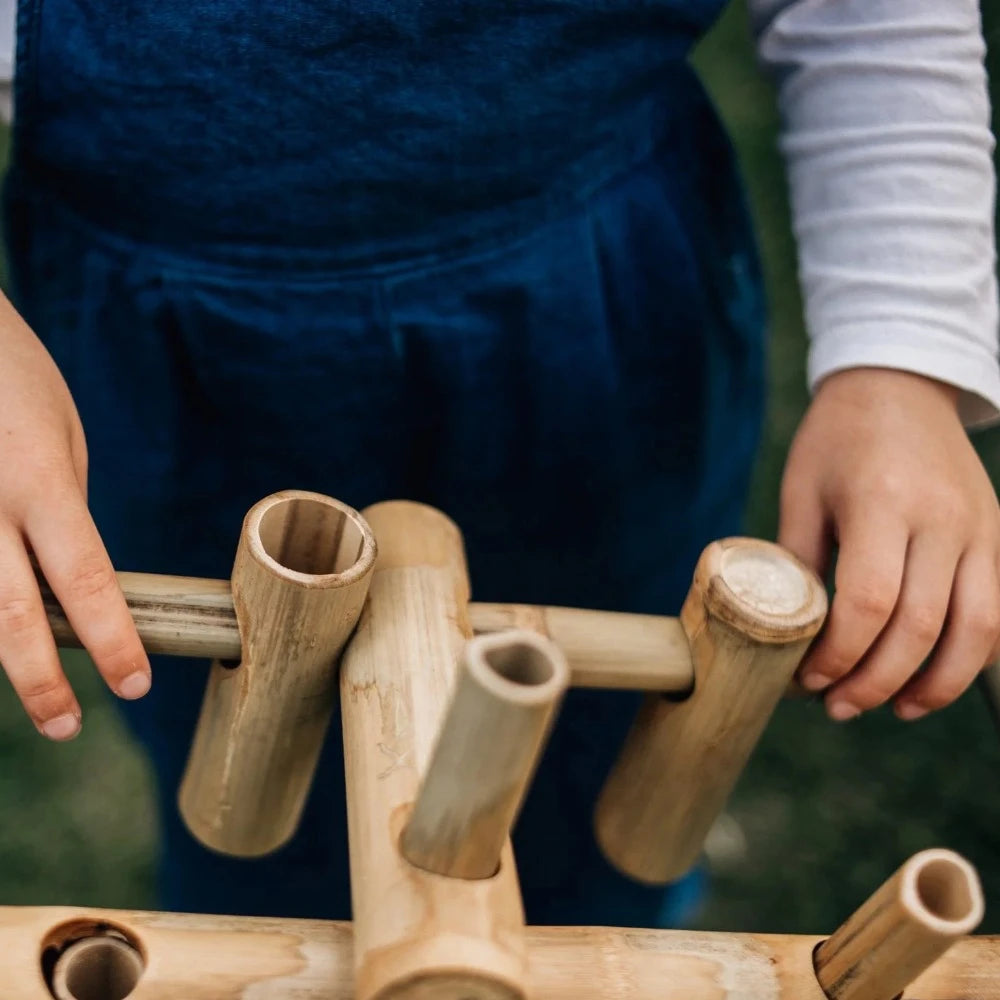 Outdoor Bamboo Construction Set - 35Pcs