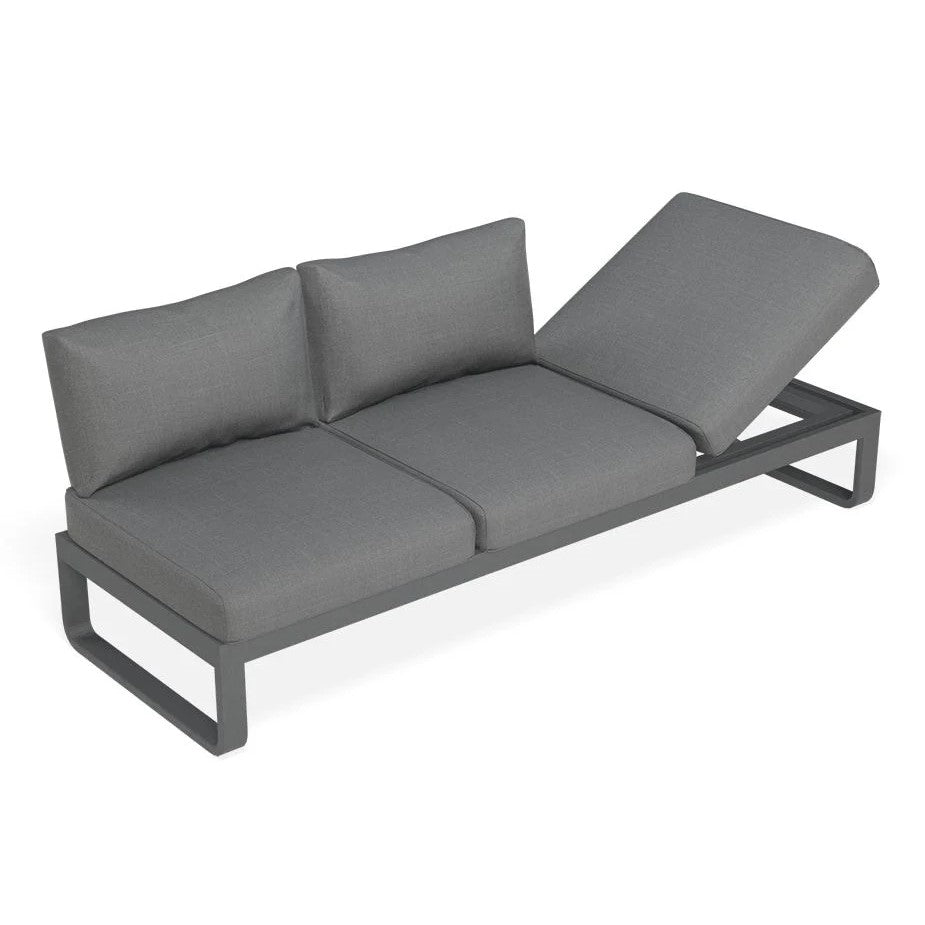 Contemporary Metal 3-Seater Sofa (Available in 2 colors)