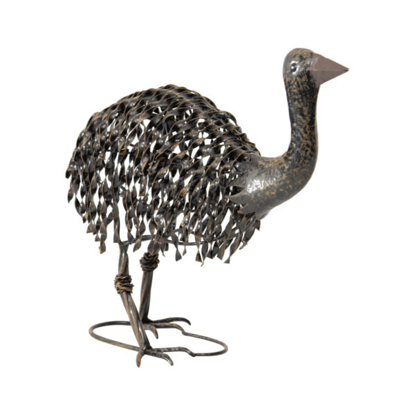 Outdoor Metal Decor Emu Chicks Set of 3