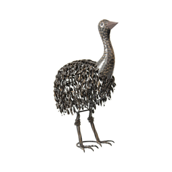 Outdoor Metal Decor Emu Chicks Set of 3