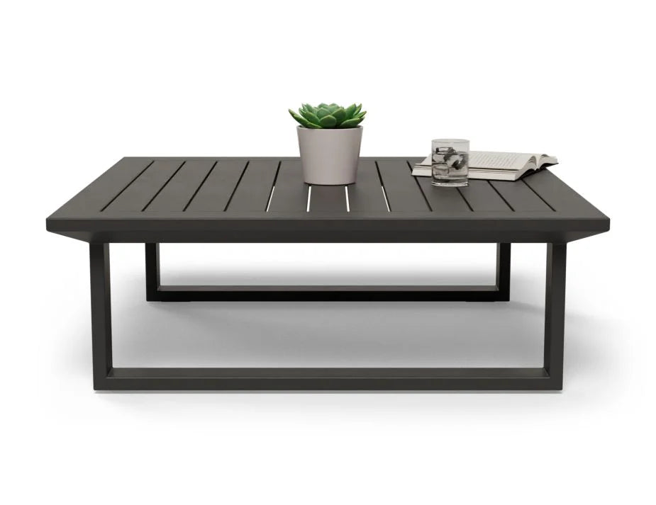 Outdoor Oasis Metal Coffee Table (Available in 2 colors)