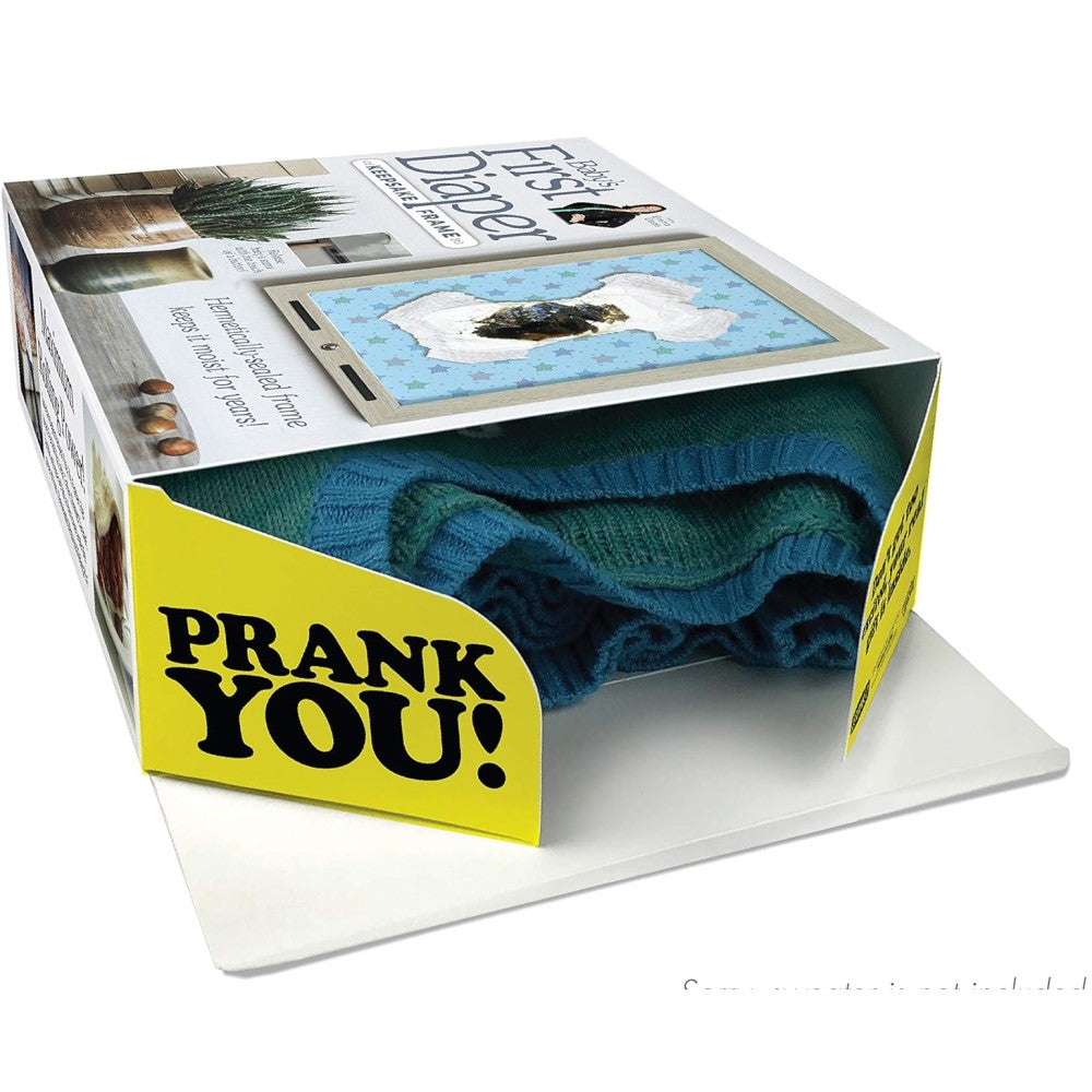 PRANK-O Prank Gift Box - Baby's First Diaper