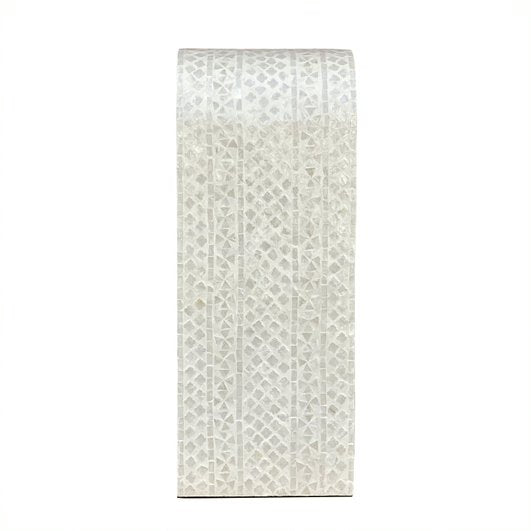 Pearlescent Elegance Console Table