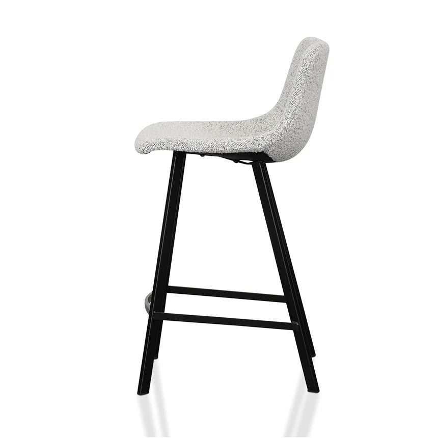 Pepper Boucle Bar Stool 65cms Set of 2 - Grey