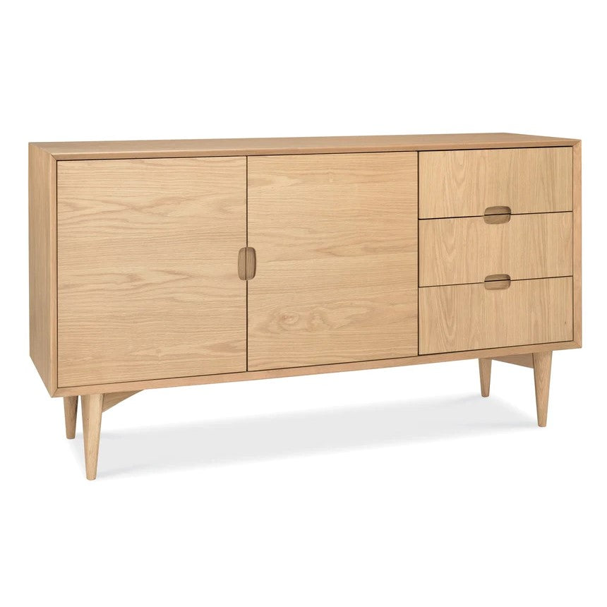 Pine Perch End Side Table 155cms - Natural