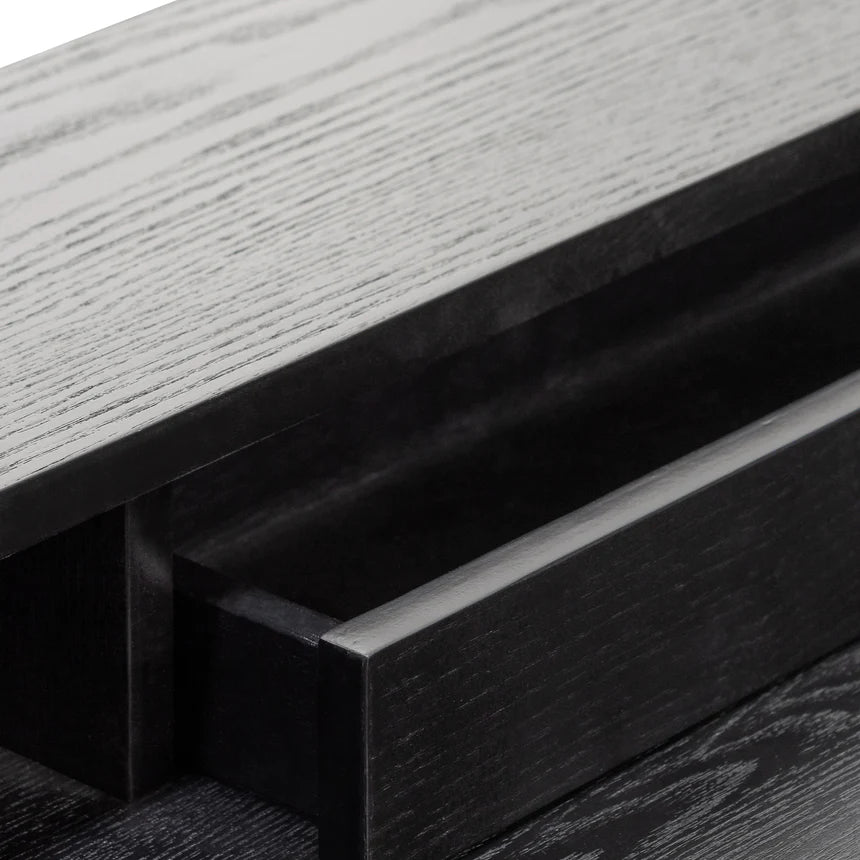 Pinnacle Home Office Desk 130cms - Black