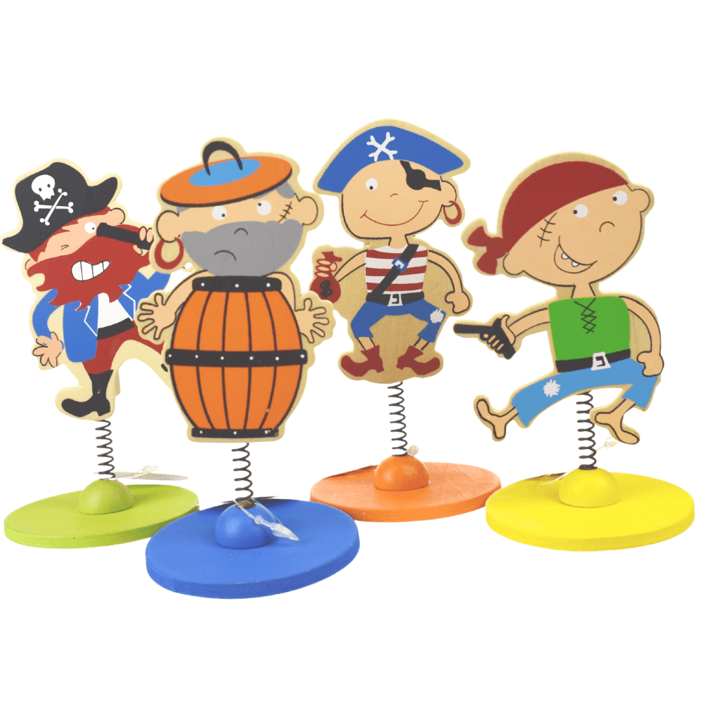 Pirate Memo Clip Stands (Set of 6)