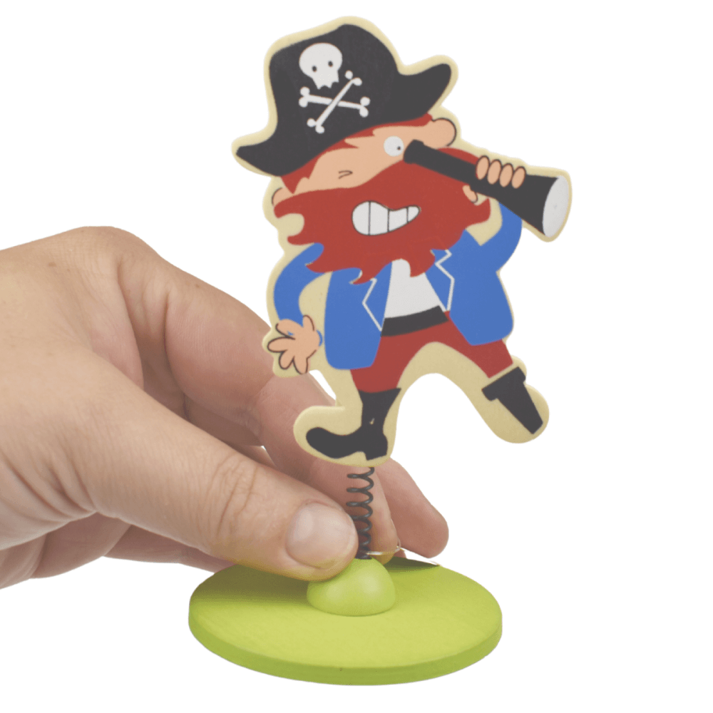 Pirate Memo Clip Stands (Set of 6)