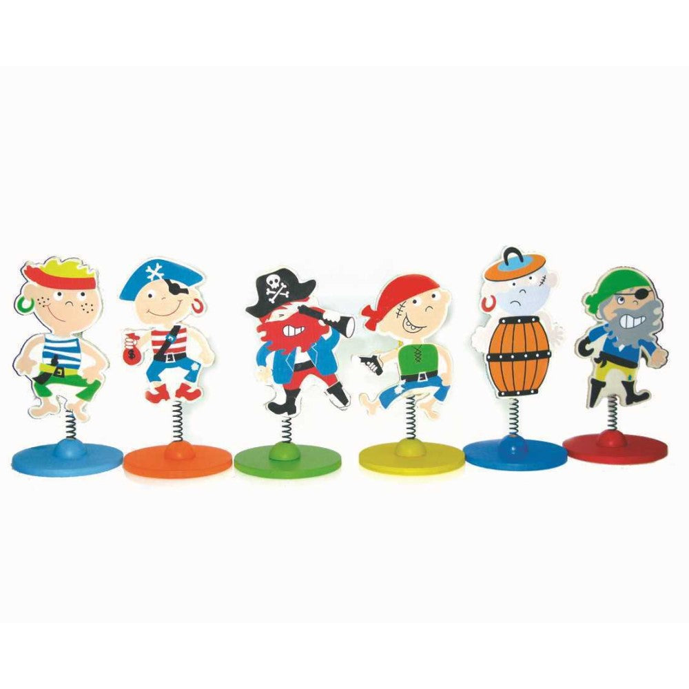 Pirate Memo Clip Stands (Set of 6)