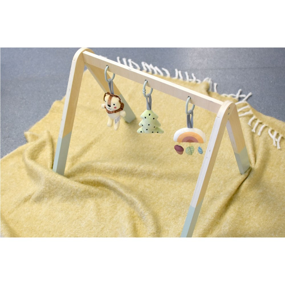 Playful Forest Friends Lion Baby Gym Set