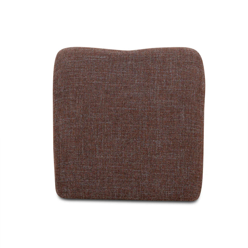 Plush Fabric Comfort Lounge Chair - Moss Brown