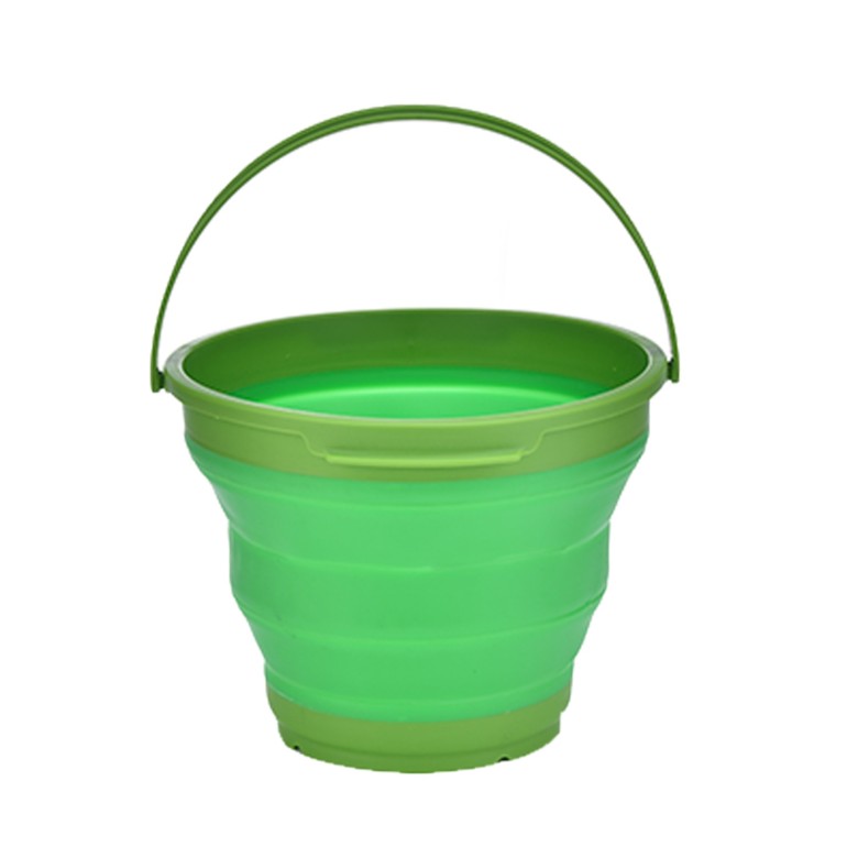 Polypropylene Foldable Bucket - Green
