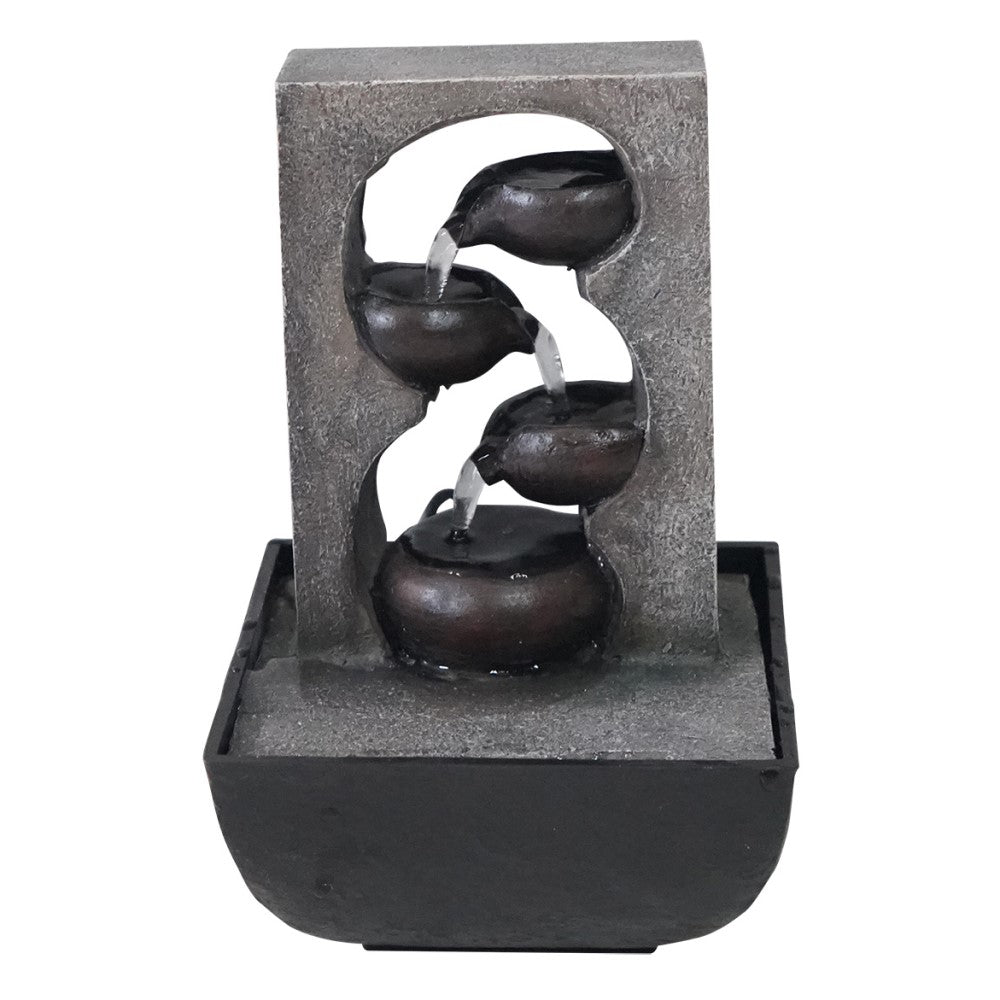 Polyresin Slab Pots Tabletop Decor