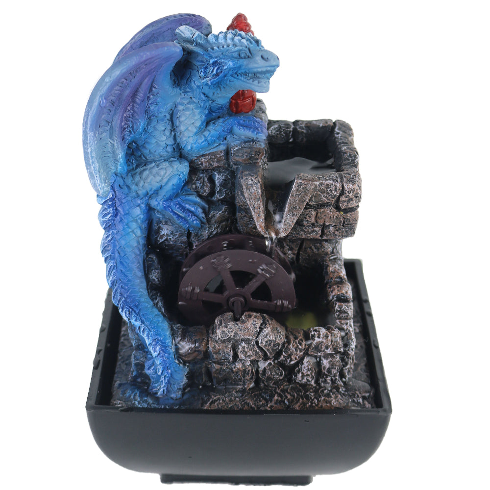 Polyresin Water Dragon Tabletop Decor