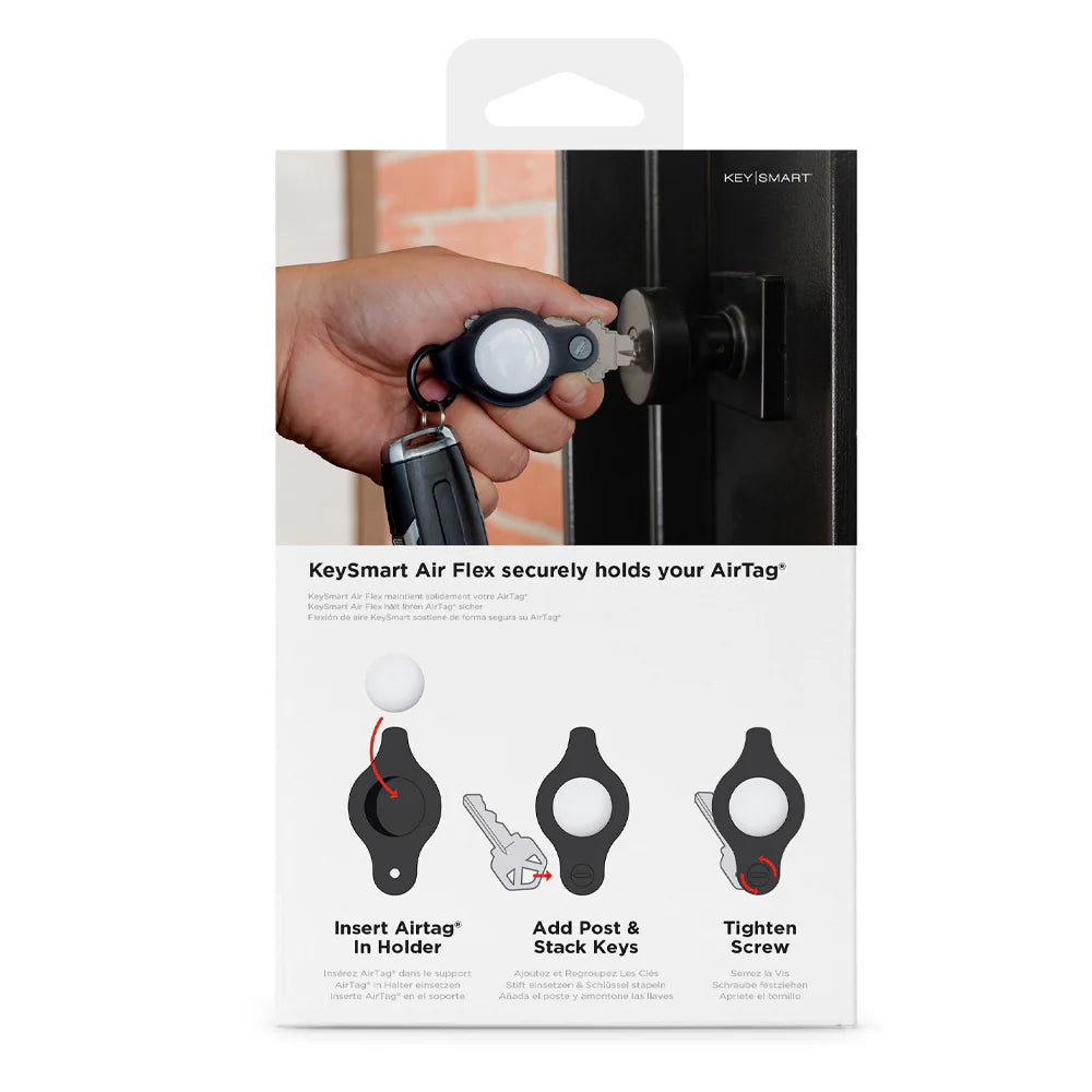 Portable Compact Leather Key Holder - Set of 2