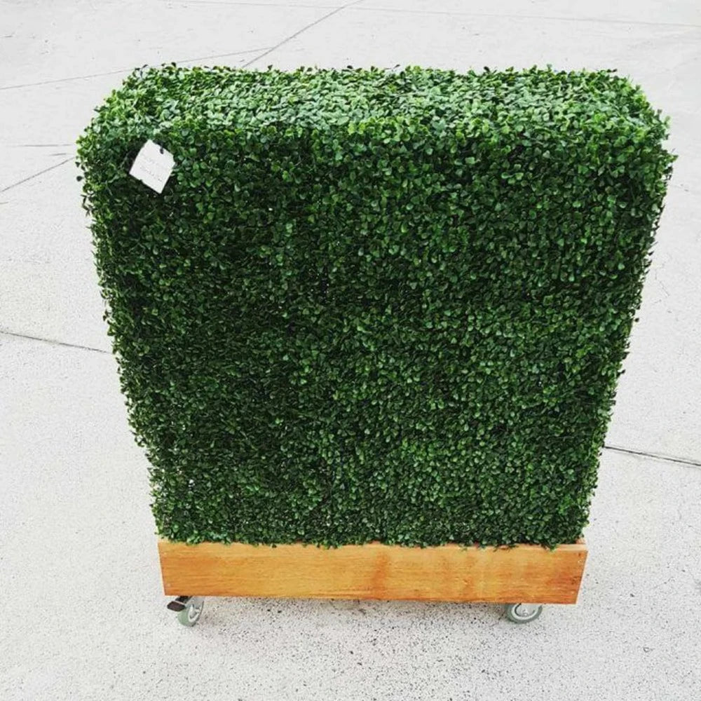 Portable UV Resistant Boxwood Hedge 75 x 75cms