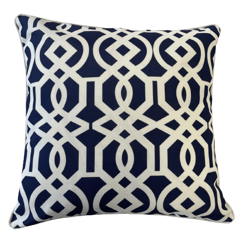 Portofino 50x50cm Indoor/Outdoor Cushion Cover - Navy