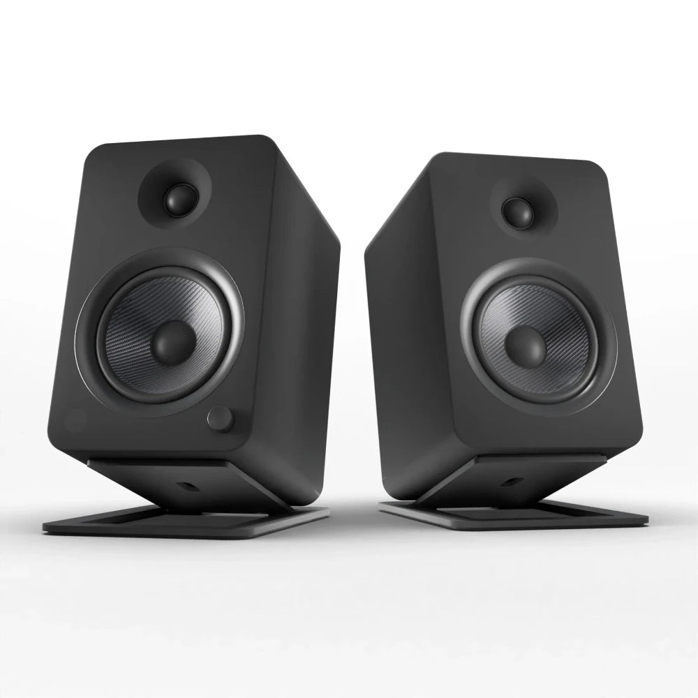 Powered Bookshelf Speakers Bluetooth - Black
