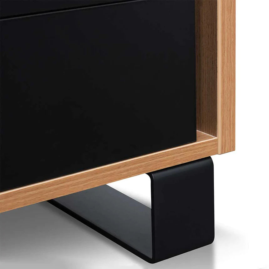 Precision Right Return Office Desk 230cms - Natural