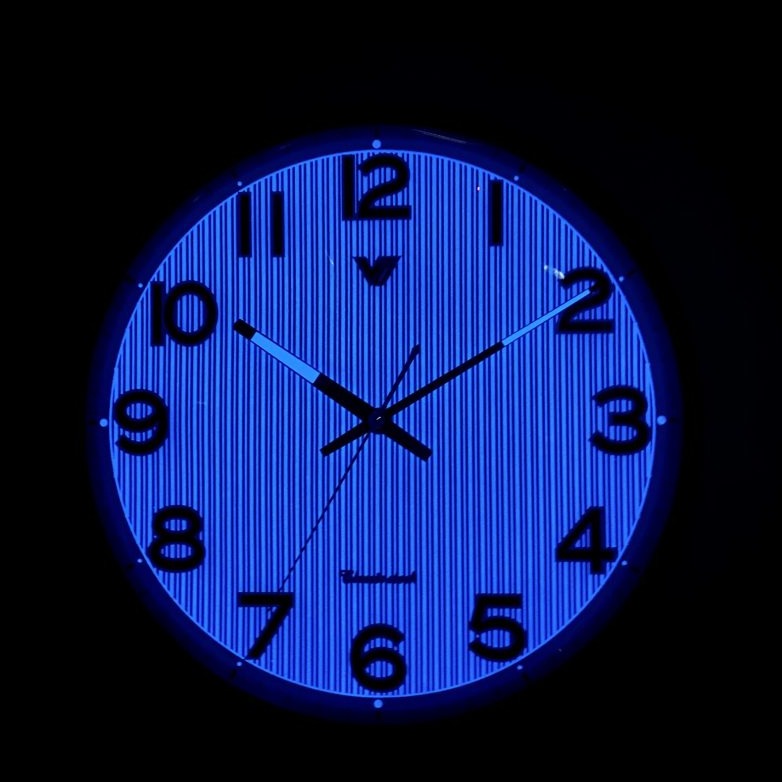 Premium Luminous Wall Clock 32.5cms