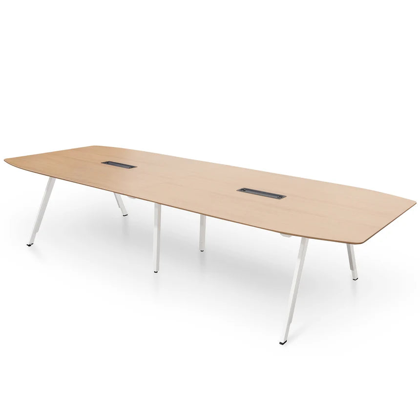 Professional Boardroom Meeting Table - Natural