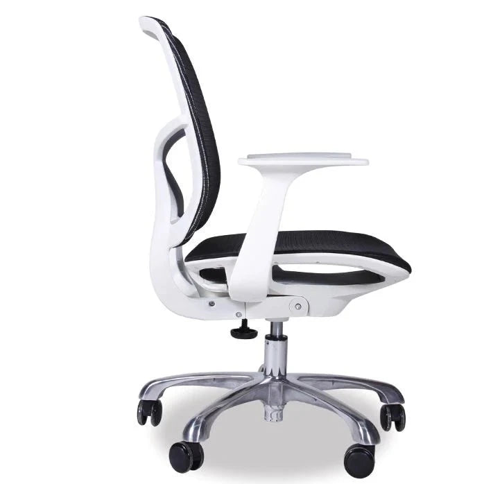 Professional Low Back White Office Chair