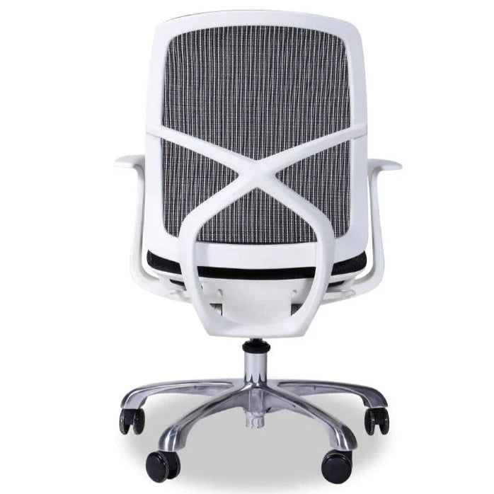 Professional Low Back White Office Chair