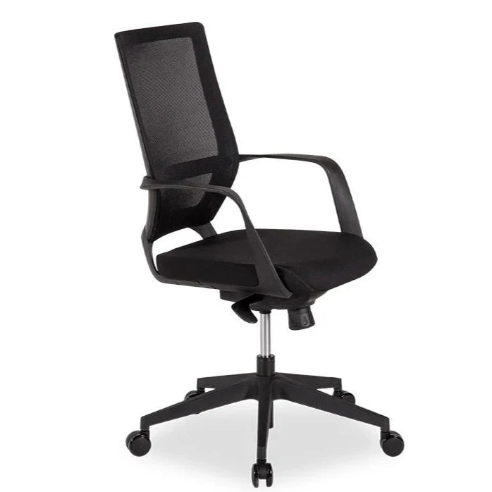 Task Master Black Padded Chair