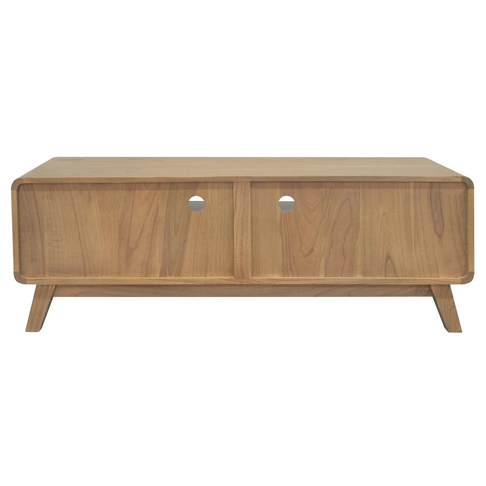 Providence 2 Drawer Entertainement Unit - Natural