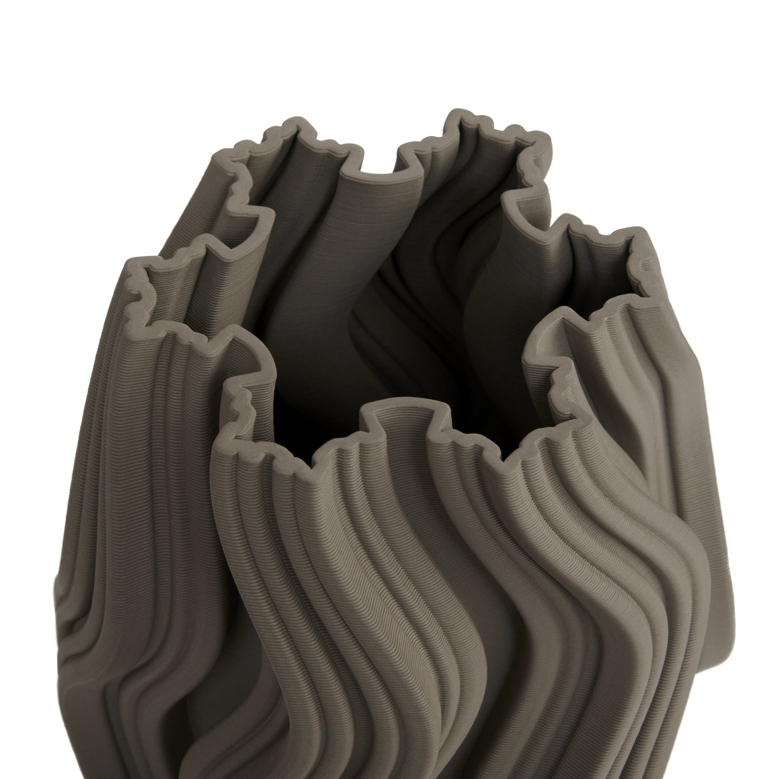 Pure Elegance Ceramic Vase 30cms - Tan