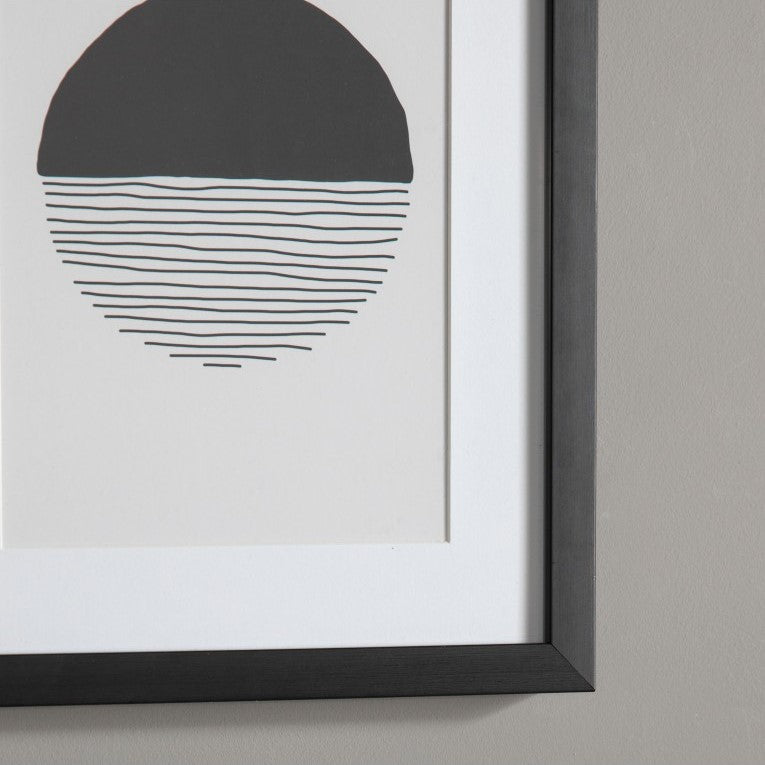 Quadruplicate Etched Framed Prints Set of 4