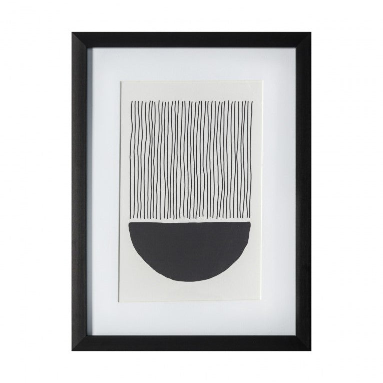 Quadruplicate Etched Framed Prints Set of 4