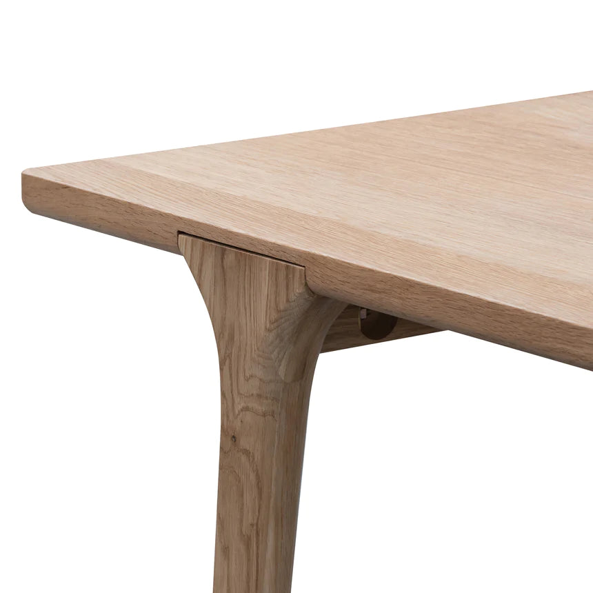 Quaint Quarters Dining Table 220cms - Natural Oak
