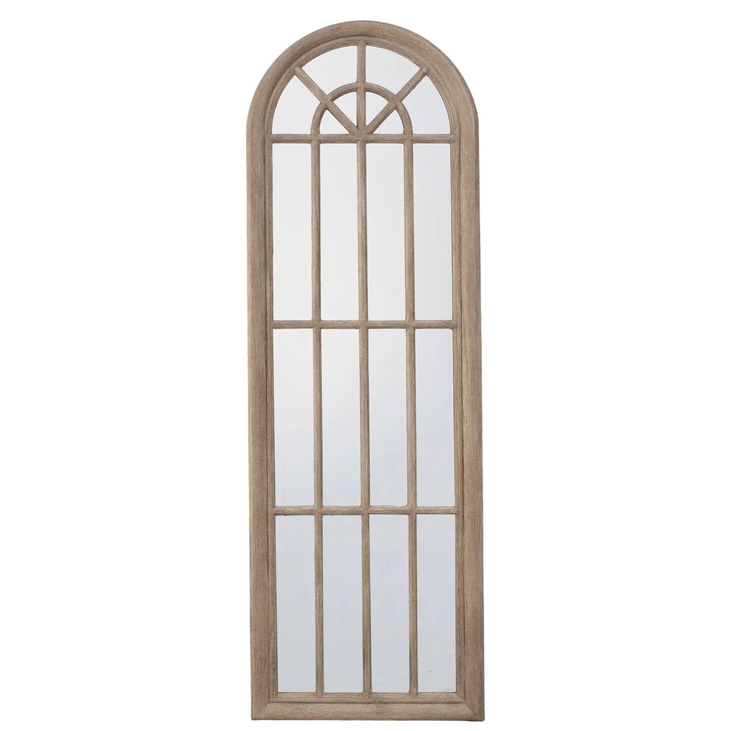Radiant Arched Panelled Wall Decor 180cms Natural