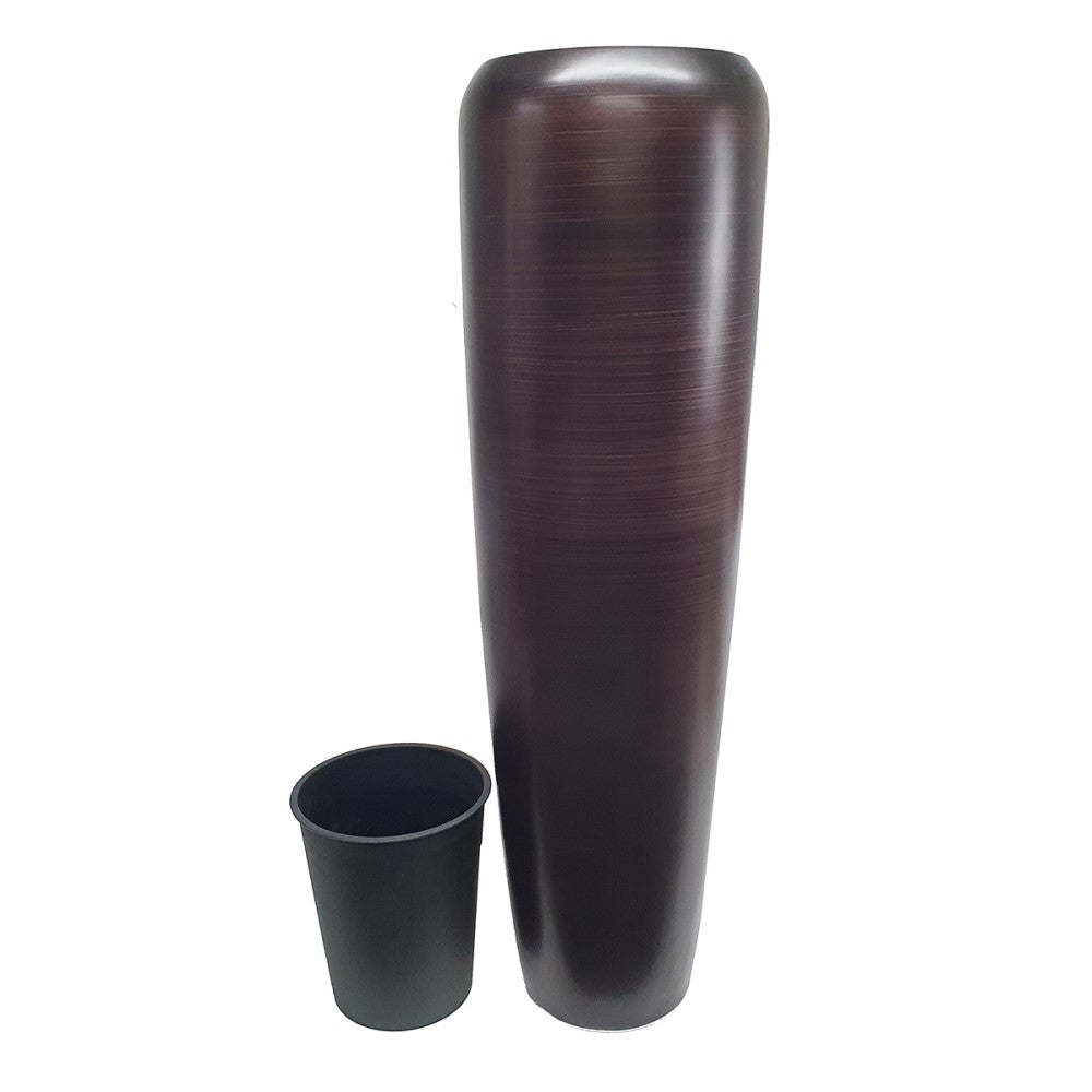 Radiant Brown Lines Indoor Planter Pot (Available in 2 Sizes)