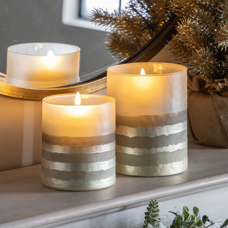 Radiant Glow In Glass Candle Holder (Available in 2 Sizes)