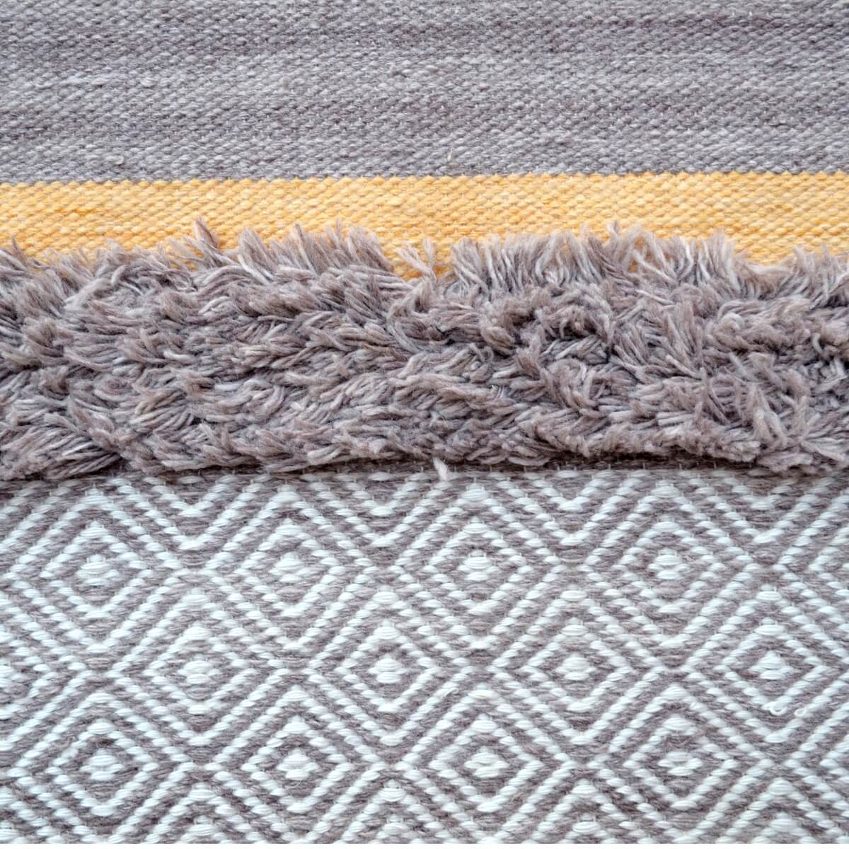 Radianta Handmade Woollen Rug - Blue (Available in 4 Sizes)