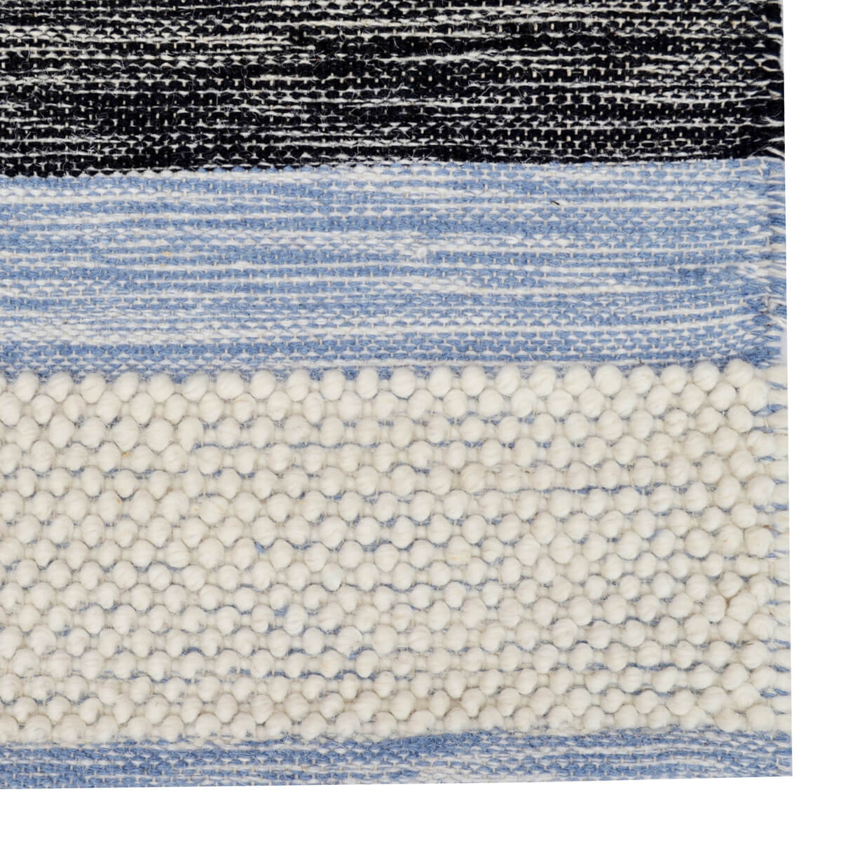 Radiance Handmade Woollen Rug - Denim (Available in 4 Sizes)
