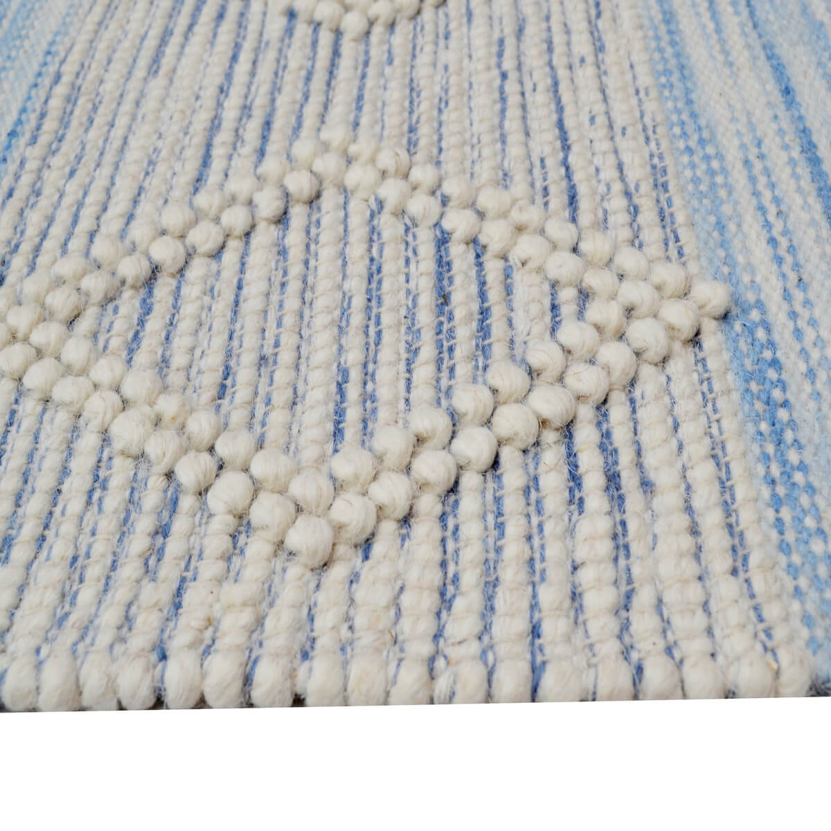 Radiance Handmade Woollen Rug - Denim (Available in 4 Sizes)