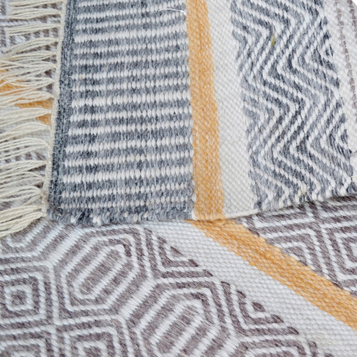 Radianta Handmade Woollen Rug - Navy (Available in 4 Sizes)